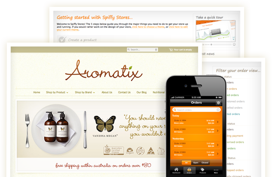 Set up an online store